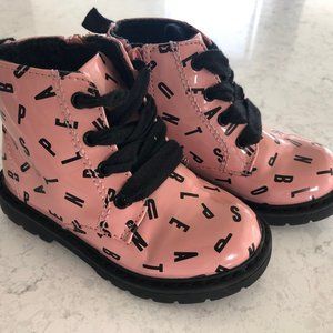 ZARA Toddler Lace Up Boots - Sz 21 EU